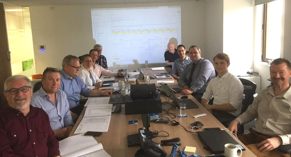 24th and 25th June 2019 - Dargavel Engineering, Richmond upon Thames office host the Tema LNG onshore Pipeline and Pressure Reduction Metering Station, Design Hazard and Operability Study (HAZOP). Attendees from Tema LNG, AECOM, Dargavel Engineering attended.